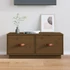 Kép 1/10 - Mézbarna tömör fenyőfa TV-szekrény 80 x 34 x 35 cm