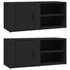 Kép 2/11 - 2 db fehér szerelt fa TV-szekrény 80x31,5x36 cm