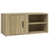 Kép 6/11 - 2 db sonoma tölgy színű szerelt fa TV-szekrény 80x31,5x36 cm