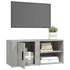 Kép 5/11 - 2 db betonszürke szerelt fa TV-szekrény 80x31,5x36 cm