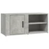 Kép 6/11 - 2 db betonszürke szerelt fa TV-szekrény 80x31,5x36 cm