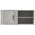 Kép 7/11 - 2 db betonszürke szerelt fa TV-szekrény 80x31,5x36 cm