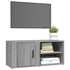 Kép 4/11 - Szürke sonoma színű szerelt fa TV-szekrény 80x31,5x36 cm