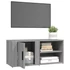 Kép 5/11 - 2 db szürke sonoma színű szerelt fa TV-szekrény 80x31,5x36 cm