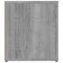 Kép 8/11 - 2 db szürke sonoma színű szerelt fa TV-szekrény 80x31,5x36 cm
