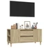 Kép 4/11 - Sonoma tölgy színű szerelt fa fali TV-szekrény 102x44,5x50 cm