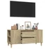 Kép 5/11 - Sonoma tölgy színű szerelt fa fali TV-szekrény 102x44,5x50 cm