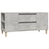 Kép 2/11 - Betonszürke szerelt fa TV-szekrény 102 x 44,5 x 50 cm