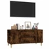 Kép 4/11 - Füstös tölgy színű szerelt fa TV-szekrény 102x44,5x50 cm