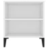 Kép 8/11 - Fehér szerelt fa TV-szekrény 102x44,5x50 cm