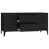 Kép 7/11 - Fekete szerelt fa TV-szekrény 102x44,5x50 cm