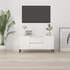 Kép 3/11 - Fehér magasfényű szerelt fa TV-szekrény 102x44,5x50 cm