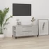 Kép 1/11 - Betonszürke szerelt fa TV-szekrény 102 x 44,5 x 50 cm