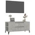 Kép 4/11 - Betonszürke szerelt fa TV-szekrény 102 x 44,5 x 50 cm