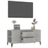 Kép 5/11 - Betonszürke szerelt fa TV-szekrény 102 x 44,5 x 50 cm
