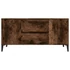 Kép 6/11 - Füstös tölgy színű szerelt fa TV-szekrény 102x44,5x50 cm