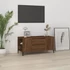 Kép 1/11 - Barna tölgy színű szerelt fa TV-szekrény 102x44,5x50 cm