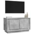 Kép 4/10 - Betonszürke szerelt fa TV-szekrény 80x35x45 cm