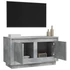 Kép 5/10 - Betonszürke szerelt fa TV-szekrény 80x35x45 cm