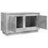 Kép 7/10 - Betonszürke szerelt fa TV-szekrény 80x35x45 cm