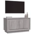 Kép 4/10 - Szürke sonoma színű szerelt fa TV-szekrény 80x35x45 cm