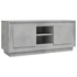 Kép 2/10 - Betonszürke szerelt fa TV-szekrény 102x35x45 cm