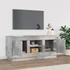 Kép 3/10 - Betonszürke szerelt fa TV-szekrény 102x35x45 cm