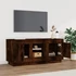 Kép 3/10 - Füstös tölgy színű szerelt fa TV-szekrény 102 x 35 x 45 cm