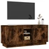 Kép 4/10 - Füstös tölgy színű szerelt fa TV-szekrény 102 x 35 x 45 cm