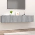 Kép 1/10 - 2 db szürke sonoma színű szerelt fa TV-szekrény 80 x 30 x 30 cm