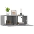 Kép 5/10 - 2 db szürke sonoma színű szerelt fa TV-szekrény 80 x 30 x 30 cm