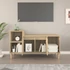 Kép 3/10 - Sonoma tölgyszínű szerelt fa TV-szekrény 100x35x55 cm