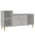 Kép 2/10 - Betonszürke szerelt fa TV-szekrény 100 x 35 x 55 cm