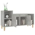 Kép 4/10 - Betonszürke szerelt fa TV-szekrény 100 x 35 x 55 cm