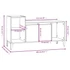 Kép 10/11 - Betonszürke szerelt fa TV-szekrény 100 x 35 x 55 cm