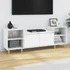 Kép 1/11 - Fehér szerelt fa TV-szekrény 160 x 35 x 55 cm