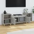Kép 4/11 - Betonszürke szerelt fa TV-szekrény 160x35x55 cm