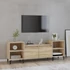 Kép 1/10 - Sonoma tölgyszínű szerelt fa TV-szekrény 160x35x55 cm