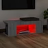 Kép 6/11 - Szürke sonoma színű LED-es TV-szekrény 90 x 39 x 30 cm