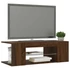 Kép 7/11 - Barna tölgy színű LED-es TV-szekrény 90 x 39 x 30 cm