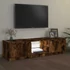 Kép 5/11 - Füstös tölgy színű TV-szekrény LED-ekkel 140 x 40 x 36 cm