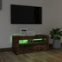 Kép 4/11 - Füstös tölgy színű TV-szekrény LED-világítással 90 x 35 x 40 cm