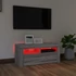 Kép 5/11 - Szürke sonoma színű TV-szekrény LED-világítással 90x35x40 cm