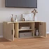 Kép 3/9 - Sonoma tölgyszínű szerelt fa TV-szekrény 100 x 35 x 40 cm