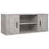 Kép 2/7 - Betonszürke szerelt fa TV-szekrény 100x35x40 cm