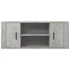 Kép 3/7 - Betonszürke szerelt fa TV-szekrény 100x35x40 cm