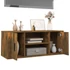Kép 4/9 - Füstös tölgy színű szerelt fa TV-szekrény 100 x 35 x 40 cm