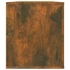 Kép 7/9 - Füstös tölgy színű szerelt fa TV-szekrény 100 x 35 x 40 cm