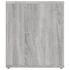Kép 8/10 - Szürke sonoma színű szerelt fa TV-szekrény 100 x 35 x 40 cm