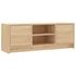 Kép 2/11 - Sonoma tölgy színű szerelt fa fali TV-szekrény 102x30x37,5 cm
